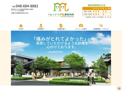 ハレノテラスみな整形外科(埼玉県さいたま市見沼区島町393番地 ハレノテラス2階)