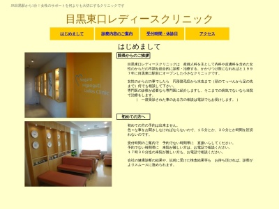 目黒東口レディースクリニック(東京都品川区上大崎二丁目14番9号 目黒東誠ビル8階)