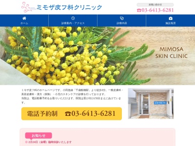 ミモザ皮フ科クリニック(東京都世田谷区桜丘二丁目17番16号)