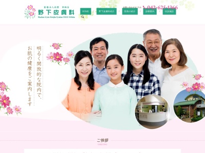 医療法人社団 幸助会 野下皮膚科(東京都八王子市楢原町506番地4)