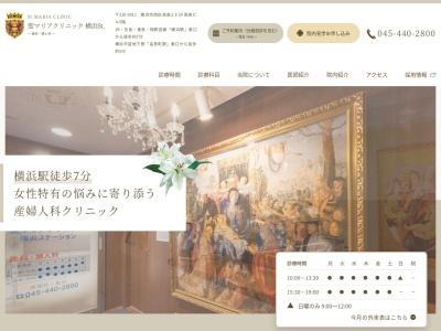 聖マリアクリニック横浜ステーション(神奈川県横浜市西区高島2-3-19高島ビル5F)