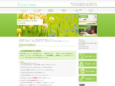 臼井医院(神奈川県横浜市中区千歳町1-2横浜THビル2F)